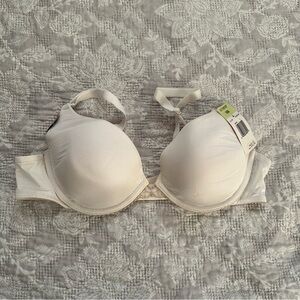 Lily of France New White Padded Bra 36B